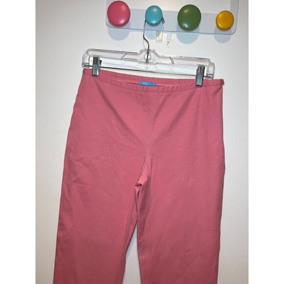 J.McLaughlin Womens Pink Straight-Leg Pants Size 4 Cotton Blend Comfortable Fit - Picture 2 of 8